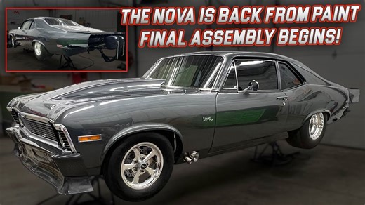 Doug Cook's Nova is BACK and Insanely Beautiful! Final Assembly Time For Motion Raceworks Most Famous Ride! - BangShift.com
