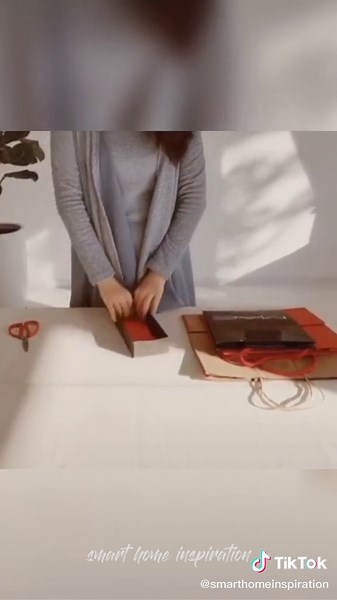 homemade storage box#tiktokviral #tutorial #smarthomeinspiration #home #fyp #happyathome #tiktok #foryou #storage #tip #tips #lifetips