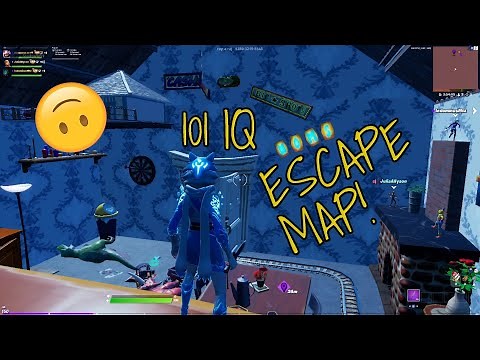 Fortnite - 101 IQ ESCAPE MAP - WALKTHROUGH & TUTORIAL! 🙃 (Creative w/ Nightz) #EscapeMap #Nightz
