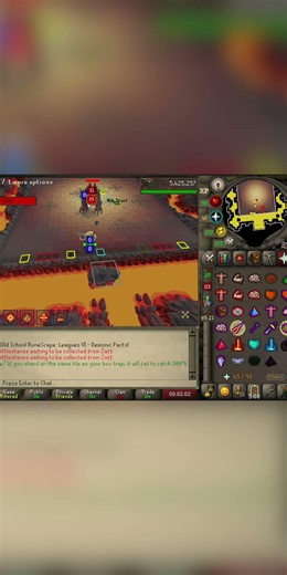 First ever infernal cape on osrs! I know it’s leagues but it still feels gud!! #osrs