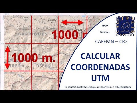Calcular coordenadas UTM