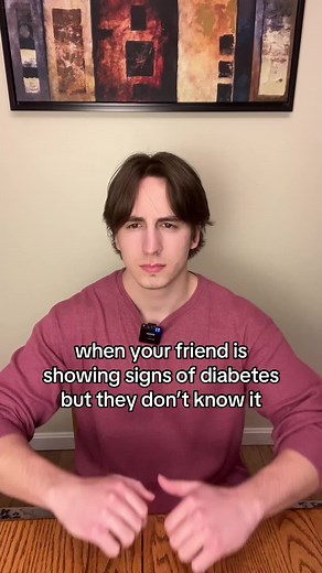 when your friend is showing signs of diabetes but they don’t know it #t1d #diabetes #type1diabetes #fyp #type2diabetes