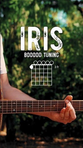 Iris Goo Goo Dolls Guitar Tutorial // Iris Guitar Lesson