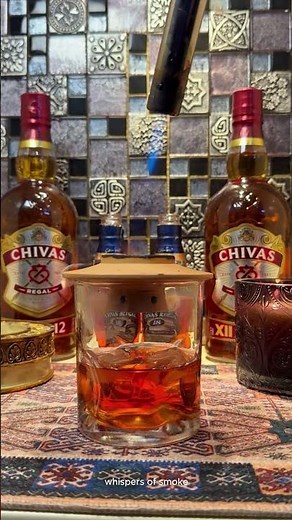 Satisfying Whiskey Mix – Chivas Regal 15 Year Smoky Pour ASMR