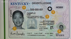 Timeline for new Kentucy driver's licenses released