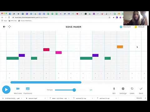 Happy Birthday on Chrome Music Lab