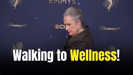 Kathy Bates flaunts 100-lb weight loss in white dress, credits treadmill walking for health