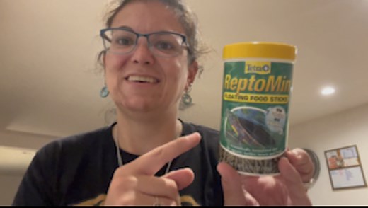 Watch My Honest Review of ReptoMin Floating Food Sticks on Amazon Live