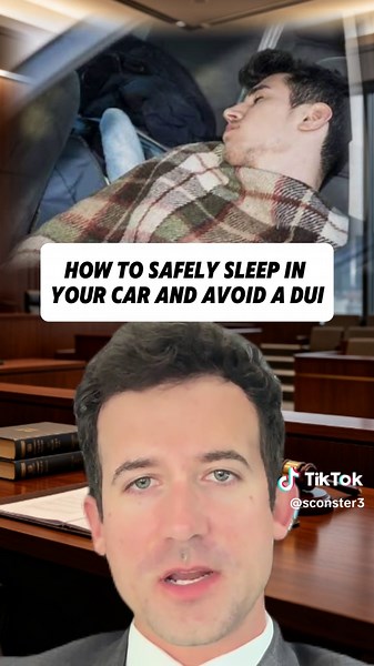 How to Sleep It Off in Your Car Safely to Avoid a DUI