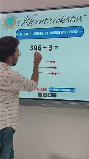 Divide using chinese method ✨ #math #shorts