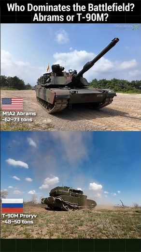 M1 Abrams vs T-90M: A Modern Main Battle Tank Comparison