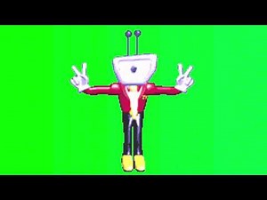 Tenna spinning green screen / chroma key