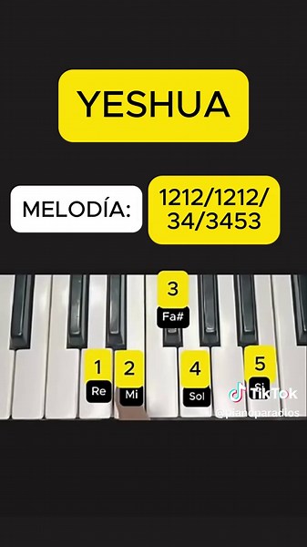 Yeshua - tutorial piano #piano #aprendepiano #pianodesdecero #pianofacil #pianocristiano #cristiana #cristianos #evangelio #jesus #pianotutorial #tutorialdepiano #clasesdepiano #cursodepiano #easypiano #pianoeasy #adoracioncristiana #adoracion #aprende #teclado #comotocarpiano