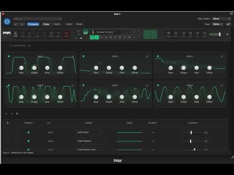 PAM - Pattern Based Audio System