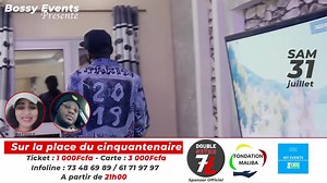 Bossy events présent GASPI en concert samedi le 31 juillet a la place de cinquantenaire à partir de 21h Ticket : 1000fc Carte : 2000fc | MALI RAP BUZZ