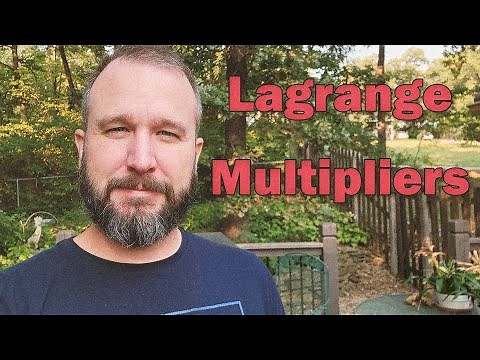 How does Lagrange Multipliers work?