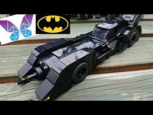 Lego 1989 Batmobile MOC - Using set 76119