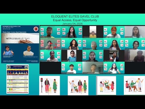 Eloquent Elites Gavel Club Meeting #66