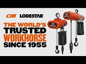 CM LodeStar Electric Chain Hoist