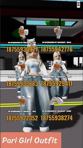 👧 Cute & Pari Girls ✨ ID Body + Outfit CODES 💕 | Roblox Brookhaven RP 🦋