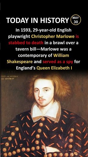 Was Shakespeare's Biggest Rival STABBED to Death? 🎭