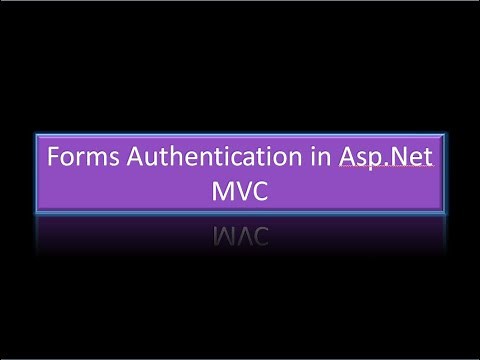 How to implement forms authentication in Asp.Net MVC