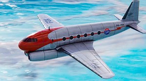 The jetliner the Dutch revealed in 1946 - then Britain took the glory