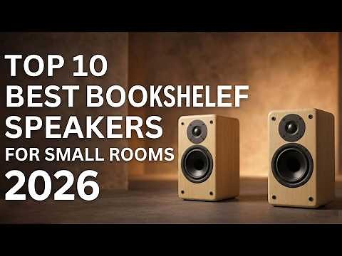 Top 10 Best Bookshelf Speakers for Small Rooms 2026 - Big Sound, Small Space