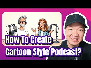 CREATE Animated Podcasts with AI in Minutes!