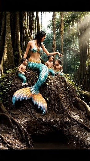 REAL Mermaids vs Mythical Ones 3 Key Differences Revealed #real #mermaid #shorts