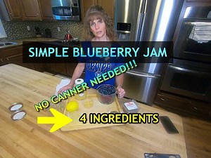 Simple Blueberry Jam - Updated