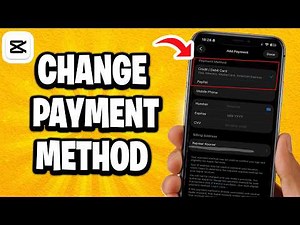 How To Change Payment Method On CapCut