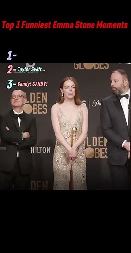 Top 3 Funniest Emma Stone Moments | Viral YouTube Shorts Compilation