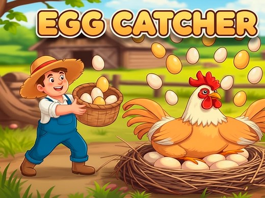 Egg Catcher 🕹️ Play online on SGameS