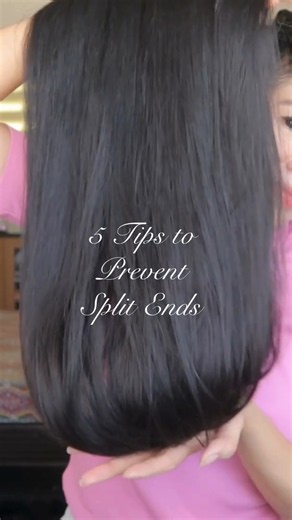 5 Tips To Prevent Split Ends! # #haircare #healthyhair #hairgrowth