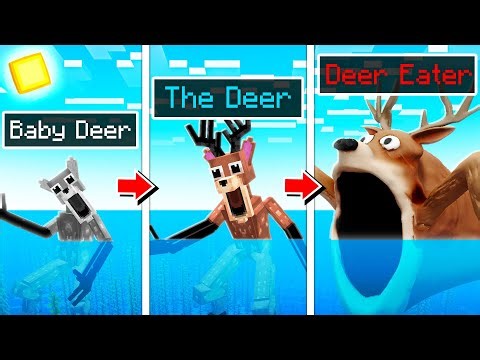 Becoming DEER EATER in Minecraft!