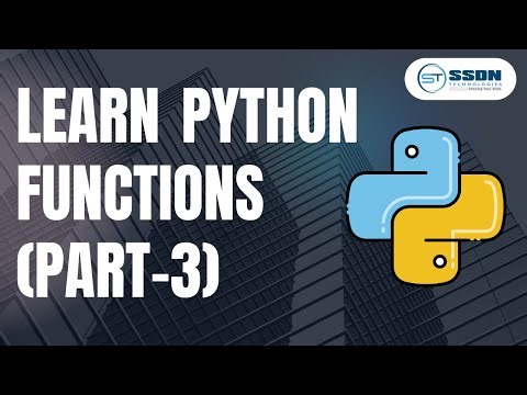 Functions in Python (Part-3) | Default Values, Keywords & Scope