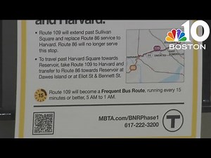 First workday test of MBTA's new bus network redesign