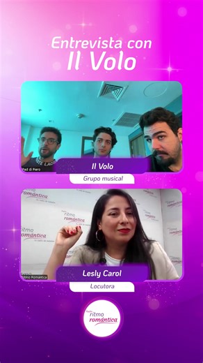 Il Volo nos cuentan lo que han aprendido durante estos años de su carrera 🙂‍↔️✨ Mira la entrevista completa Aquí https://www.youtube.com/watch?v=NJ7lTHPS7RI 👀 #IlVolo #RitmoRomántica | Radio Ritmo Romántica