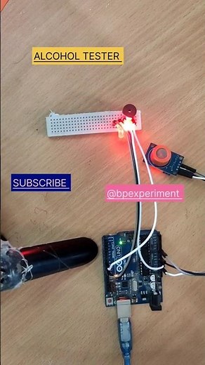 IoT Projects , smart alcohol tester , inspire award projects , science projects , Arduino projects