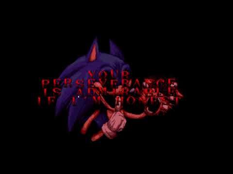 Sonic exe one more time repixelated Spider chase