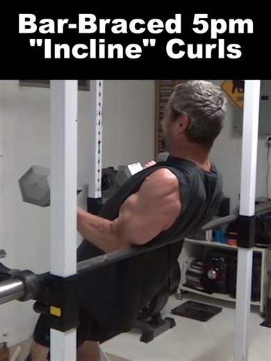 Effective Bar-Braced Incline Curls for Bicep Growth