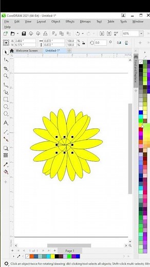How to use B Spline Tool in CorelDraw Part 21#coreldraw #viralvideo #shortsvideo #fyp