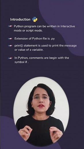 Getting Started with Python | Class 11 Computer Science #shorts #class11