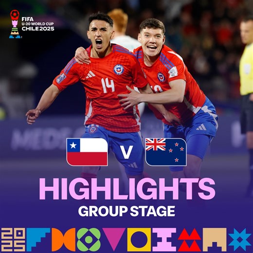 Chile 🆚 New Zealand #U20WC | FIFA World Cup