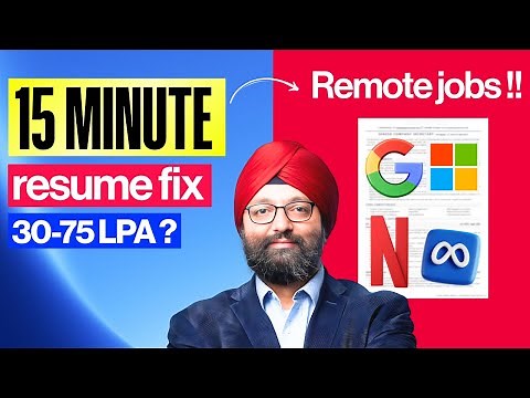 How to Make a ULTIMATE Resume GUIDE That Actually Gets 5x Opportunities