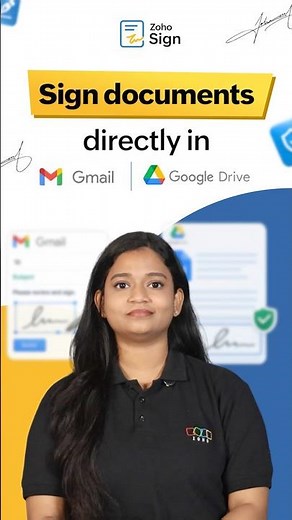 Sign documents directly in Gmail and Google Drive | eSign for Google | Google Workspace