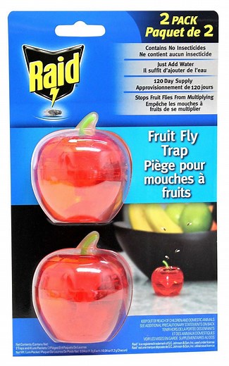 Raid® Fruit Fly Trap, Fruit Fly Trap - 2 Pack - Walmart.ca