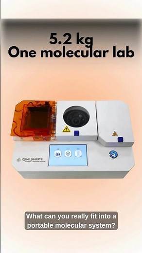 What Fits Inside a 5.2 kg Molecular Lab? | IG-M2L Portable PCR System #labequipment