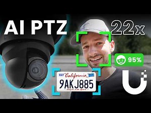 UniFi AI PTZ | Ubiquiti 22x Zoom with AI Face and License Plate Detections for $500 less